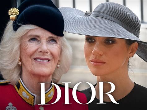 markle and dior|duchess camilla dior.